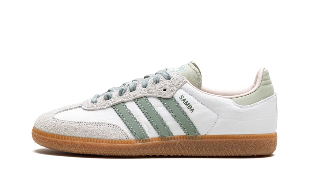 Adidas Samba Silver Green Keesef