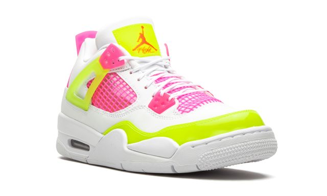 Jordan 4 Retro White Lemon Pink Jordan 4 Retro Keesef