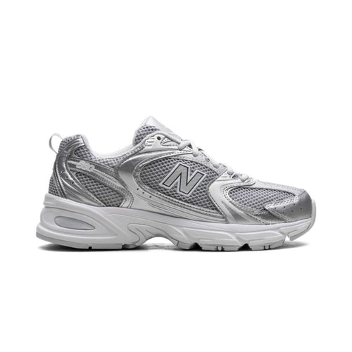 New Balance 530 Moonbeam Silver Metallic ASICS Gel-NYC Oatmeal Obsidian Grey Keesef