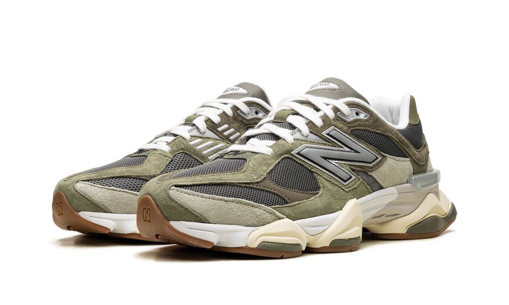 New Balance 9060 Green Grey New Balance 9060 Quartz Grey Keesef