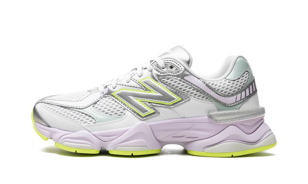 New Balance 9060 White Silver Metalic Taro Keesef