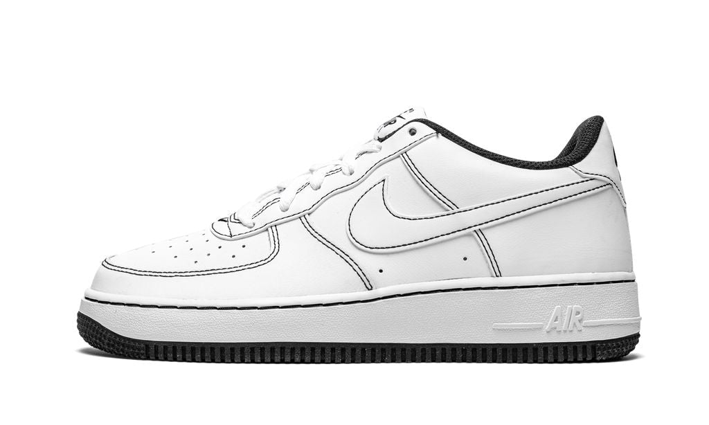 Nike Air Force 1 Low Contrast Stitch White Black Nike Air Force 1 Low Contrast Stitch White Black Keesef