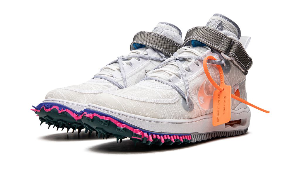 Nike Air force 1 Mid Off White White Nike Air force 1 Mid Off White White Keesef
