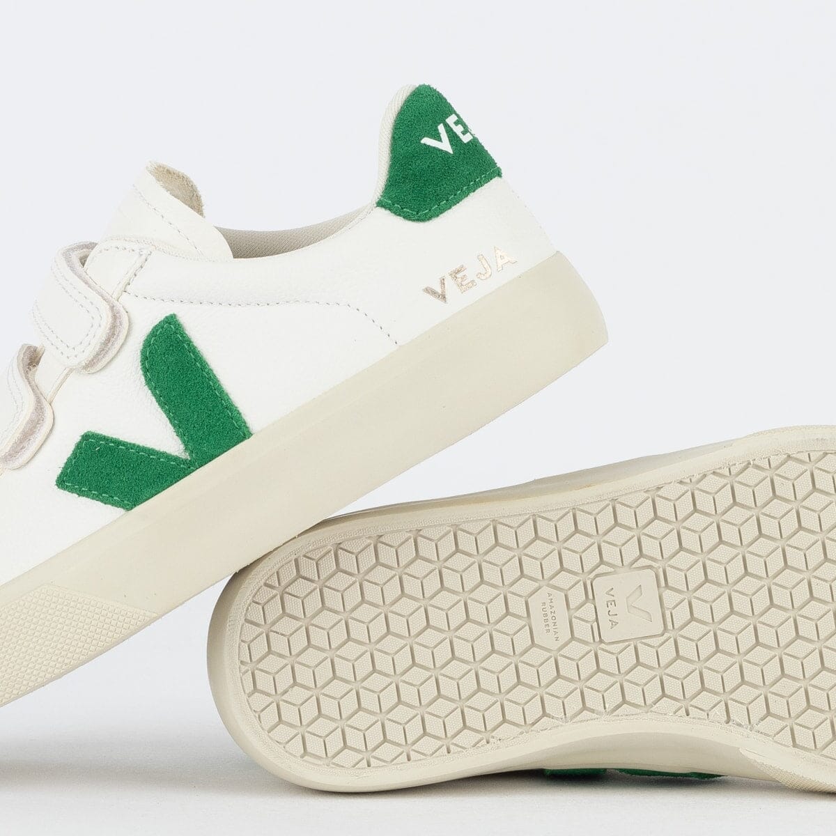 Vert Shoes Logo Chromefree Leather Extra White Keesef