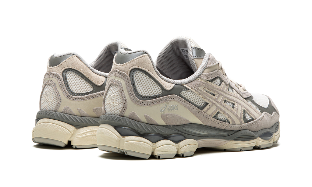 Asics Gel Nyc cream/oyster Grey LAST PAIR READY FOR DELIVERY