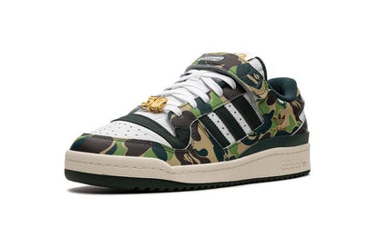 Adidas Forum 84 Low Bape 30th Anniversary Green Camo Keesef