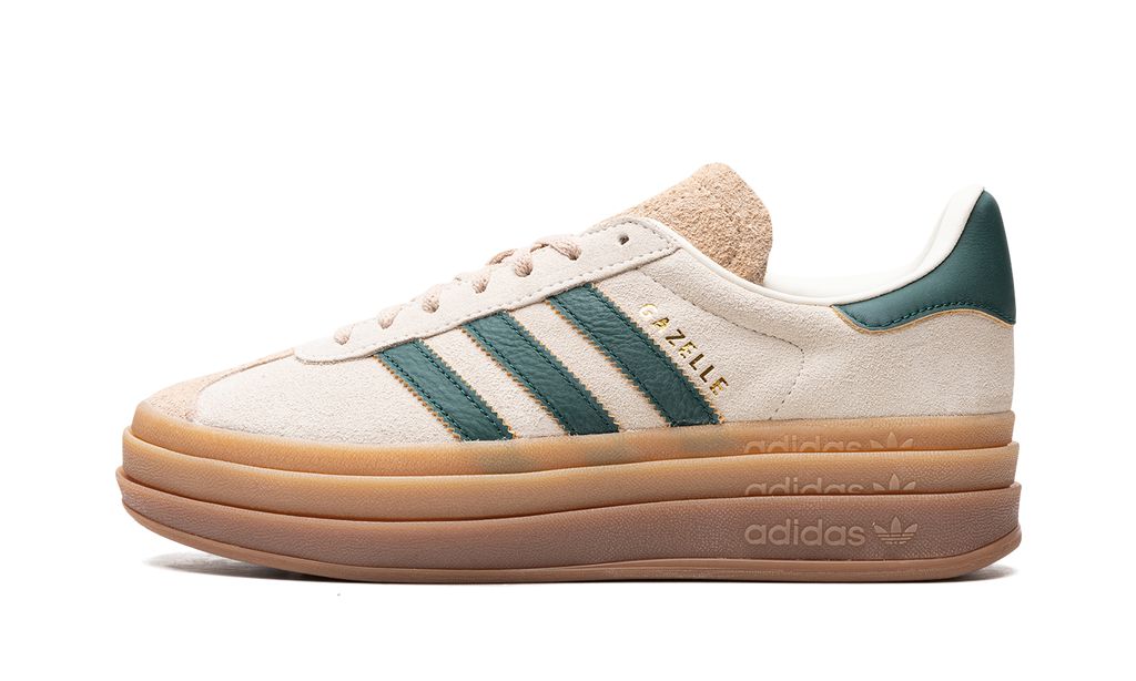 Adidas Gazelle Bold Magic Beige Collegiate Green Adidas Gazelle Bold Magic Beige Collegiate Green Keesef