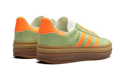 Adidas Gazelle Bold Semi Green Spark Adidas Gazelle Indoor Core Black Keesef