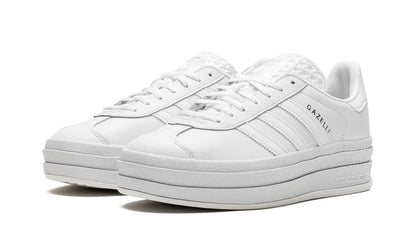 Adidas Gazelle Bold Triple White Adidas Gazelle Indoor Core Black Keesef