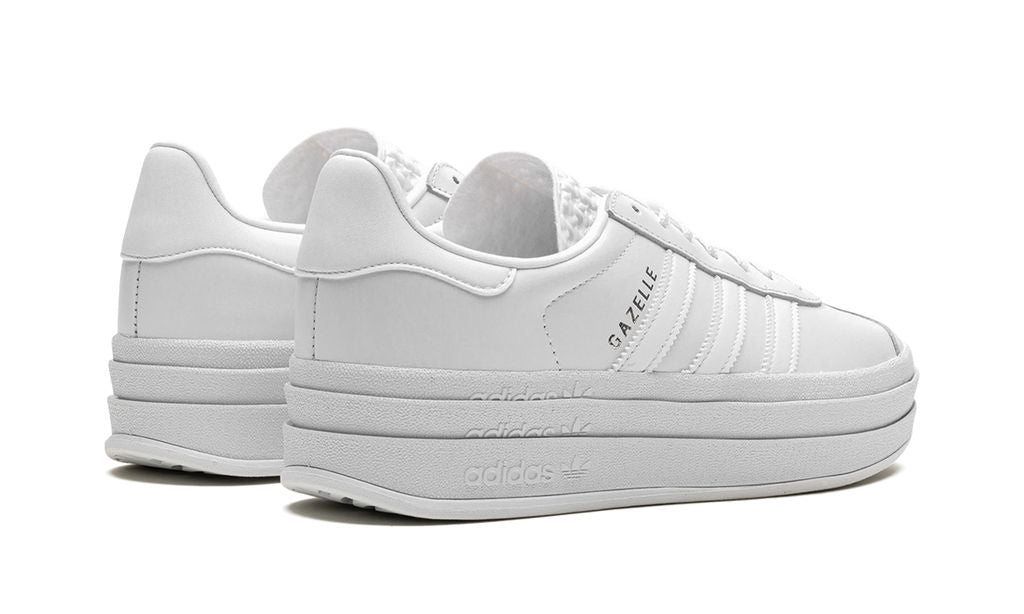 Adidas Gazelle Bold Triple White Adidas Gazelle Indoor Core Black Keesef