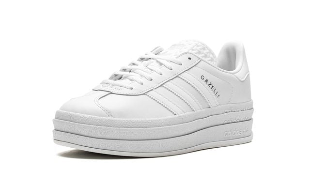 Adidas Gazelle Bold Triple White Adidas Gazelle Indoor Core Black Keesef