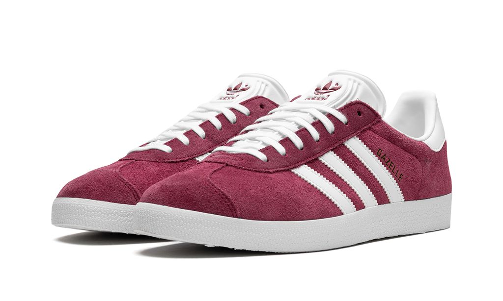 Adidas Gazelle Burgundy White Adidas Gazelle Indoor Core Black Keesef