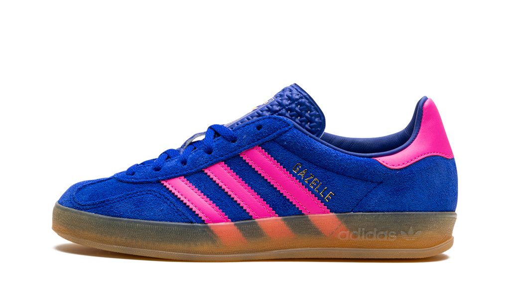 Adidas Gazelle Indoor Blue Lucid Pink Adidas Gazelle Indoor Core Black Keesef
