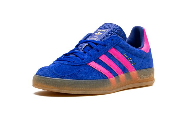 Adidas Gazelle Indoor Blue Lucid Pink Adidas Gazelle Indoor Core Black Keesef