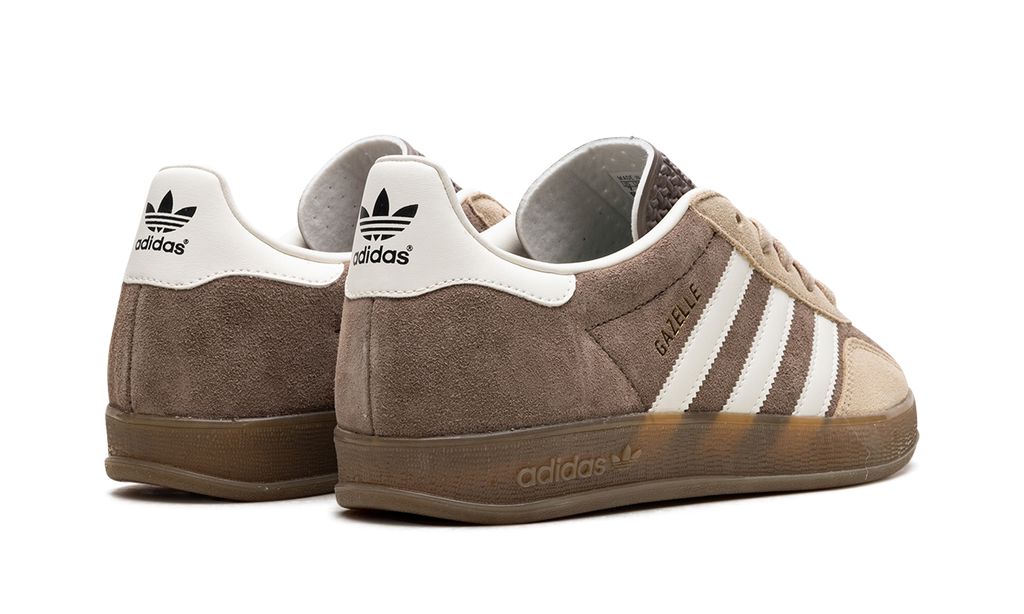 Adidas Gazelle Indoor Earth Strata Magic Beige Adidas Gazelle Indoor Core Black Keesef