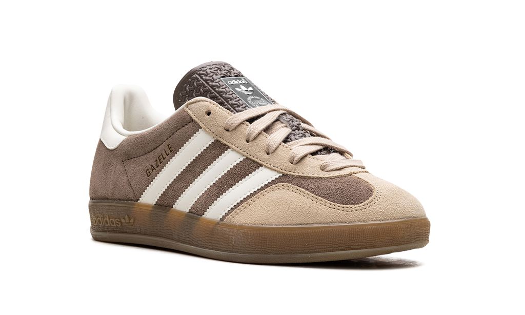 Adidas Gazelle Indoor Earth Strata Magic Beige Adidas Gazelle Indoor Core Black Keesef