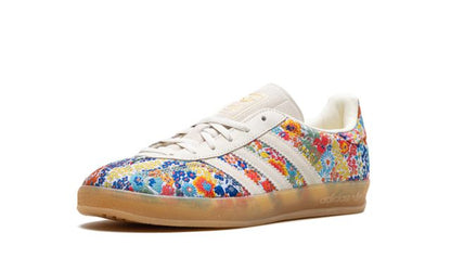 Adidas Gazelle Indoor Liberty London Floral Embroidery Adidas Gazelle Indoor Core Black Keesef