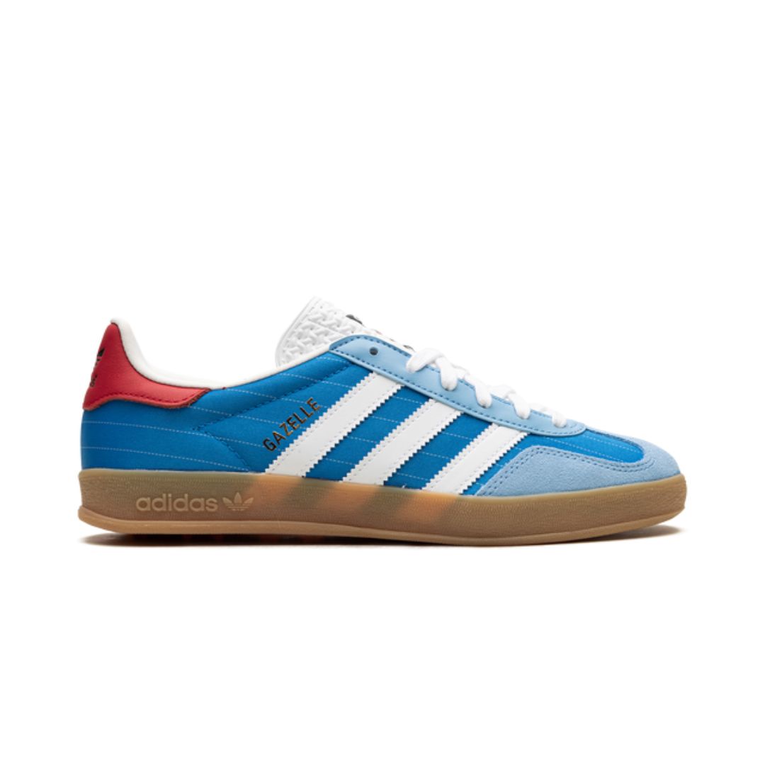 Adidas Gazelle Indoor Paris Olympics Blue Adidas Gazelle Indoor Core Black Keesef