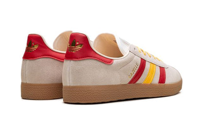 Adidas Gazelle White Spark Scarlet Adidas Gazelle Indoor Core Black Keesef