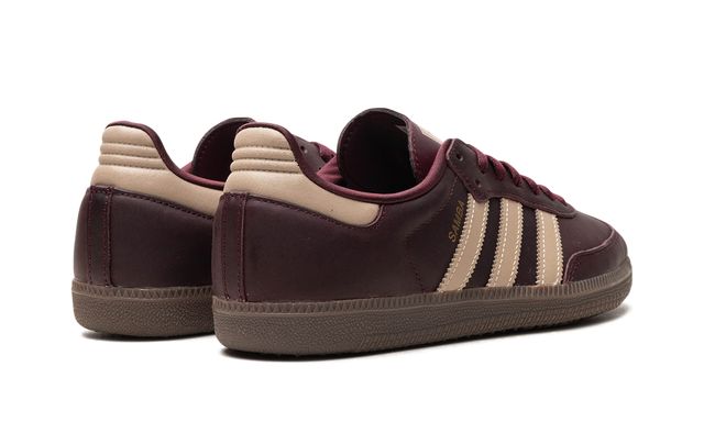 Adidas Samba Maroon Crystal Keesef