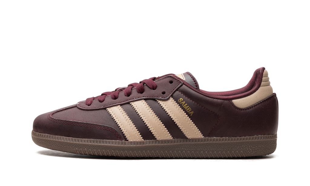 Adidas Samba Maroon Crystal Keesef