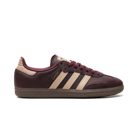 Adidas Samba Maroon Crystal Keesef