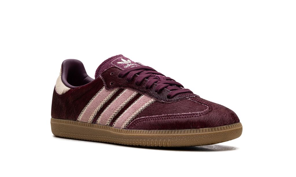 Adidas Samba Maroon Sand Strata Pony Keesef