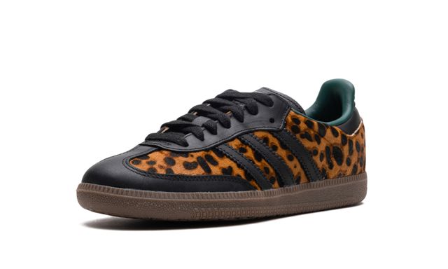 Adidas Samba Samba Leopard Core Black Keesef