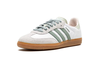 Adidas Samba Silver Green Keesef