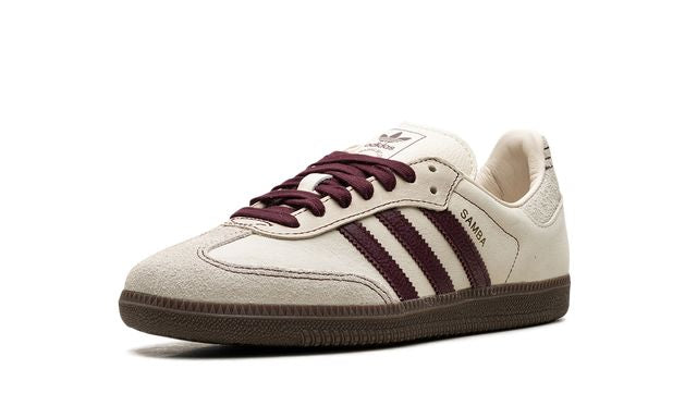 Adidas Samba Wonder White Maroon Keesef