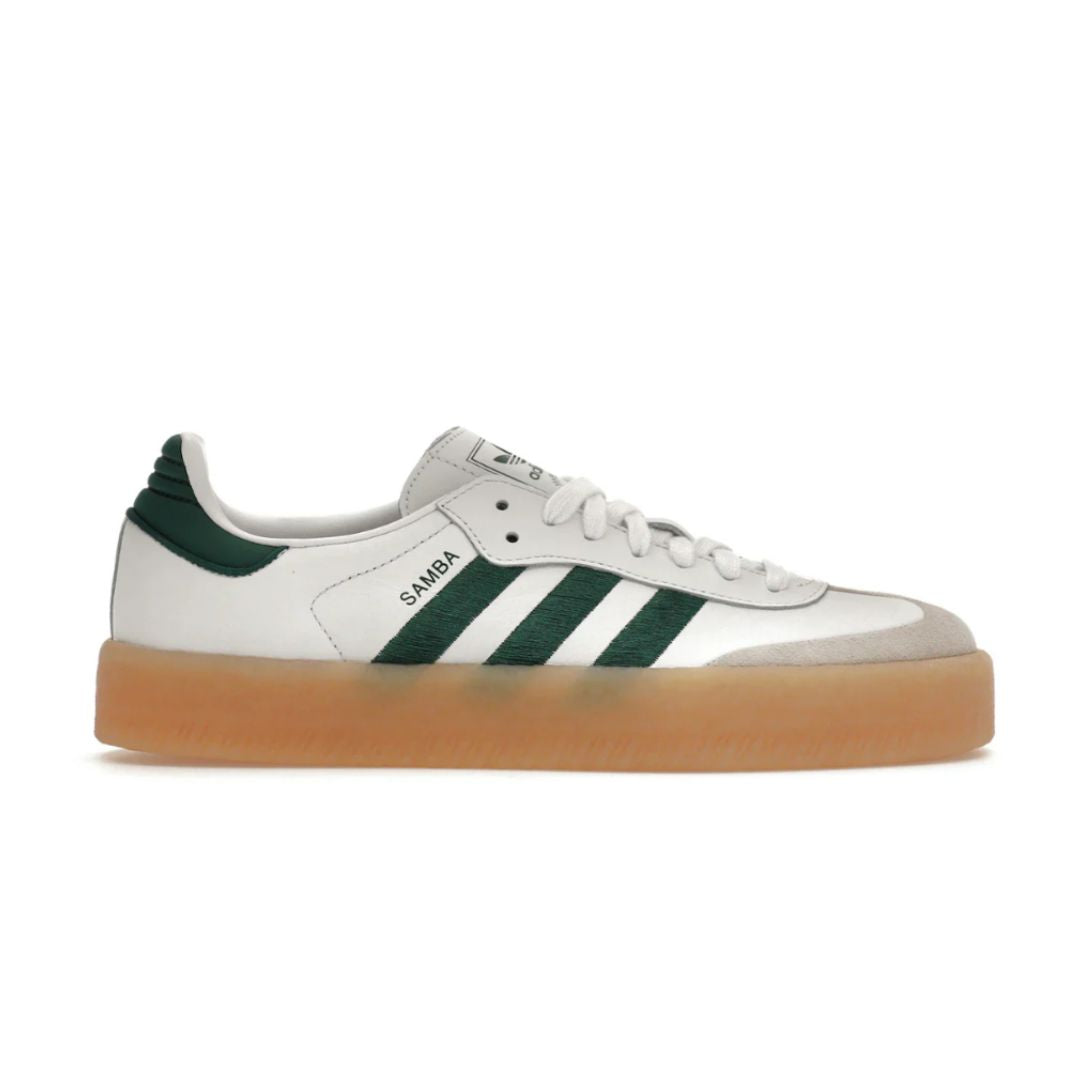 Adidas Sambae Cloud White Collegiate Green Keesef