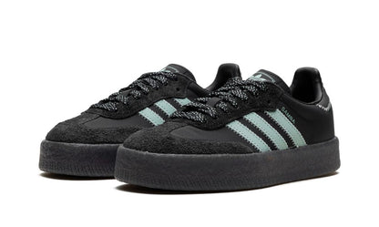 Adidas Sambae Core Black Haze Green Adidas Samba Vegan Keesef