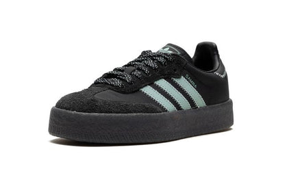 Adidas Sambae Core Black Haze Green Adidas Samba Vegan Keesef