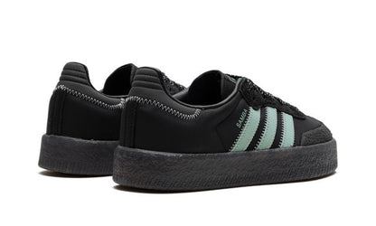 Adidas Sambae Core Black Haze Green Adidas Samba Vegan Keesef