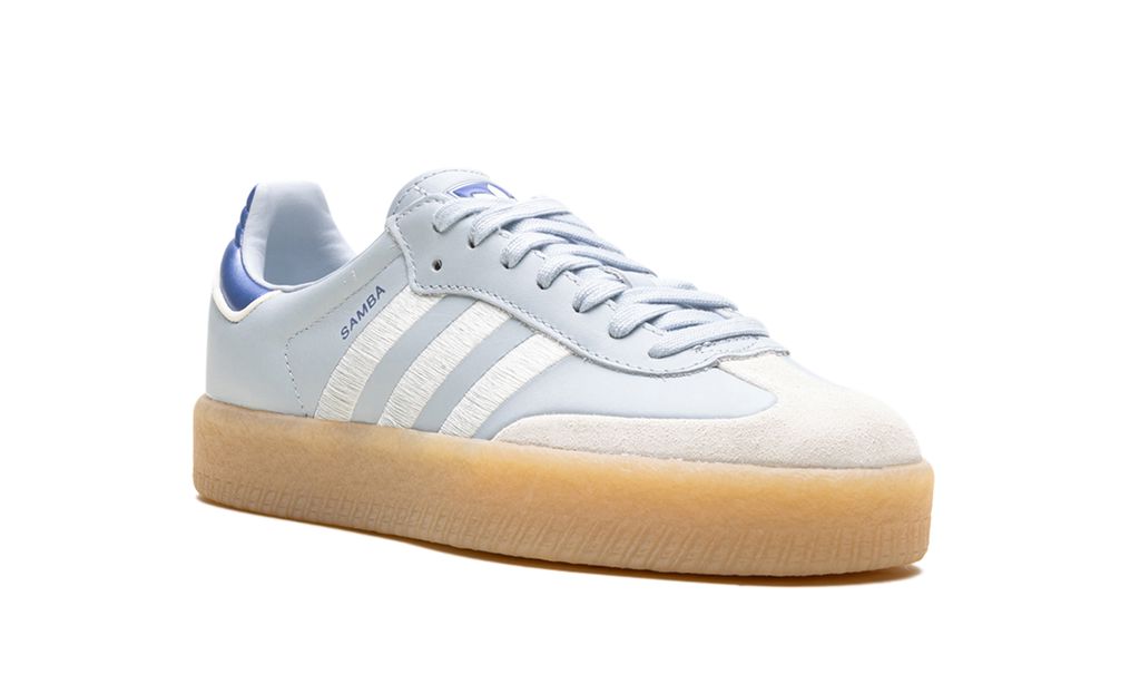 Adidas Sambae Halo Blue Adidas Samba Vegan Keesef