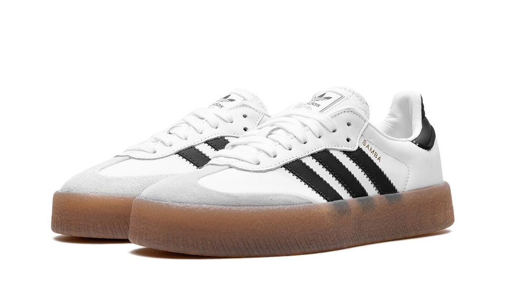 Adidas Sambae White Black Gum Adidas Samba Vegan Keesef