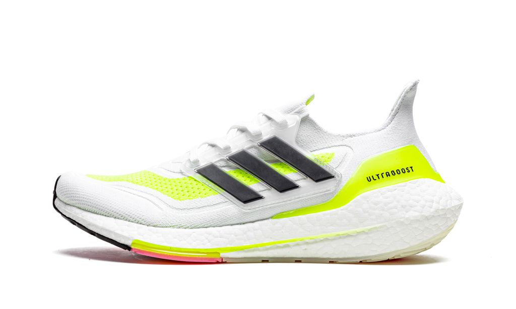 Adidas Ultraboost 21 Solar Yellow White Adidas Ultra Boost 21 Solar Yellow White Keesef