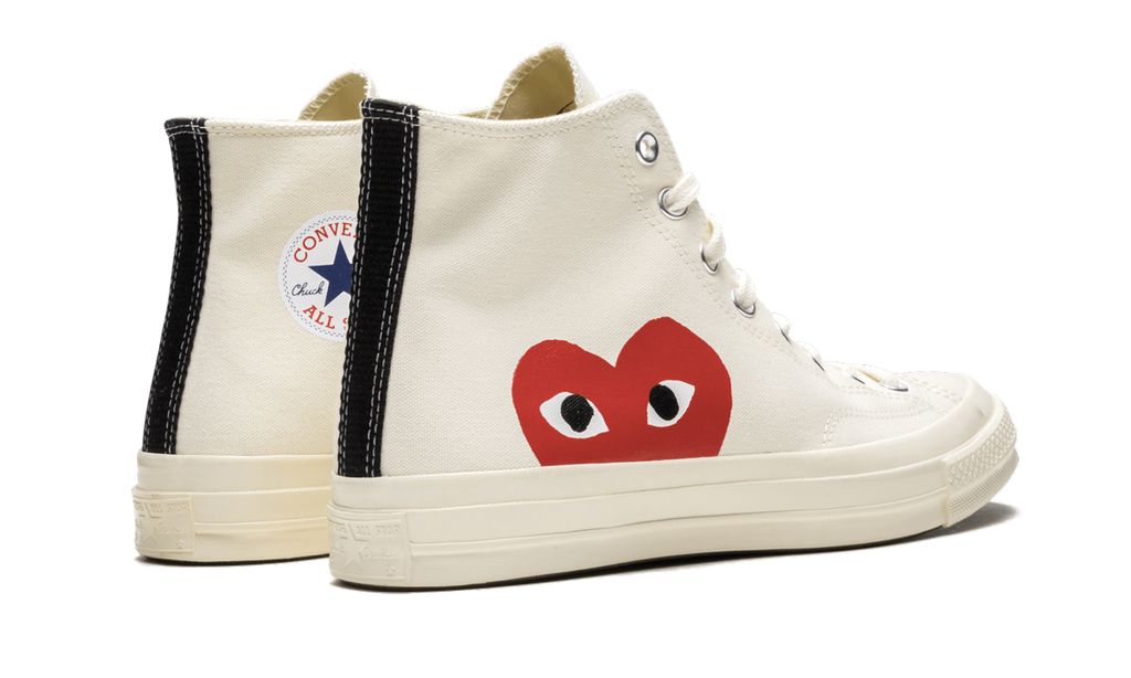 Converse Chuck 70 CDG "Comme des Garcons Play - White" Keesef 