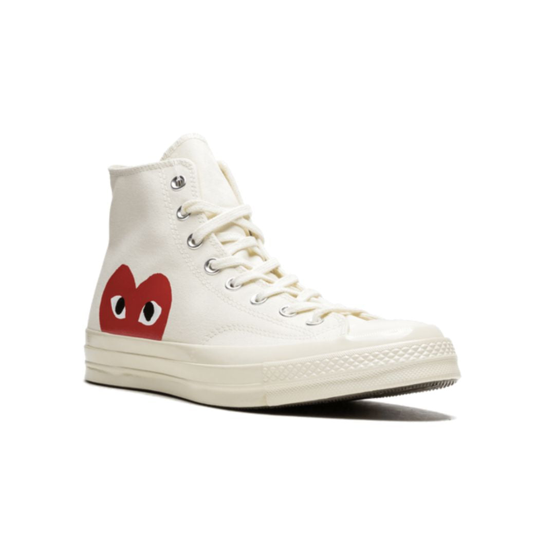 Converse Chuck 70 CDG "Comme des Garcons Play - White" Keesef 