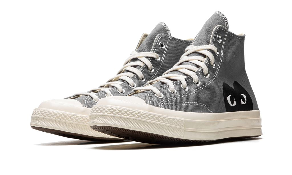 Converse Chuck 70 Hi "CDG Play - Steel Gray" Keesef 