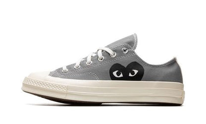Converse Chuck 70 Ox "CDG Play - Steel Gray" Keesef 