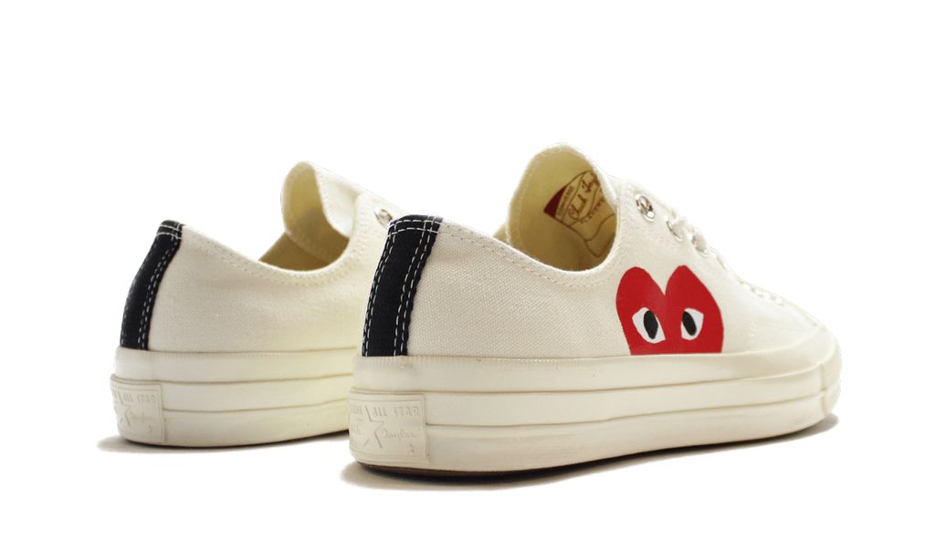 Converse Chuck Taylor All Star 70s Ox Comme des Garçons Play White Converse Chuck Taylor All Star 70s Ox Comme des Garçons Play White Keesef