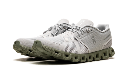 On Running Cloud 5 Glacier Grey Reseda Green