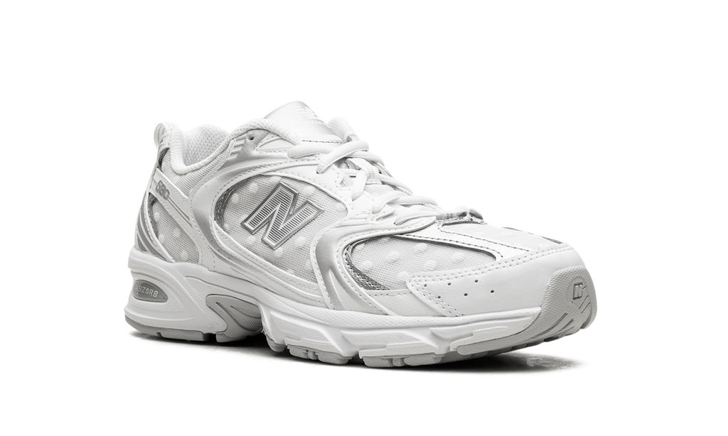 New Balance 530 Silver Metallic Polka Dots