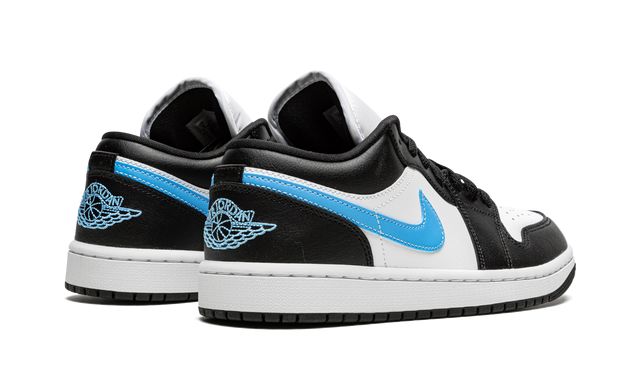 Jordan 1 Low Black University Blue White Jordan 1 Low Black University Blue White Keesef