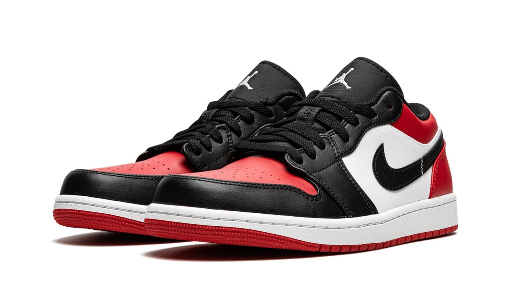 Jordan 1 Low Bred Toe Jordan 1 Low Bred Toe Keesef