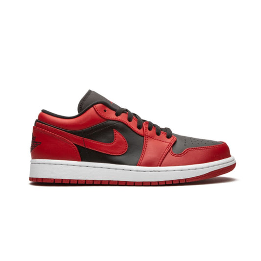 Jordan 1 Low Bred Toe Red Jordan 1 Low Bred Toe Keesef