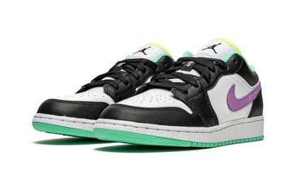 Jordan 1 Low Green Glow Violet Shock Jordan 1 Low Green Glow Violet Shock Keesef