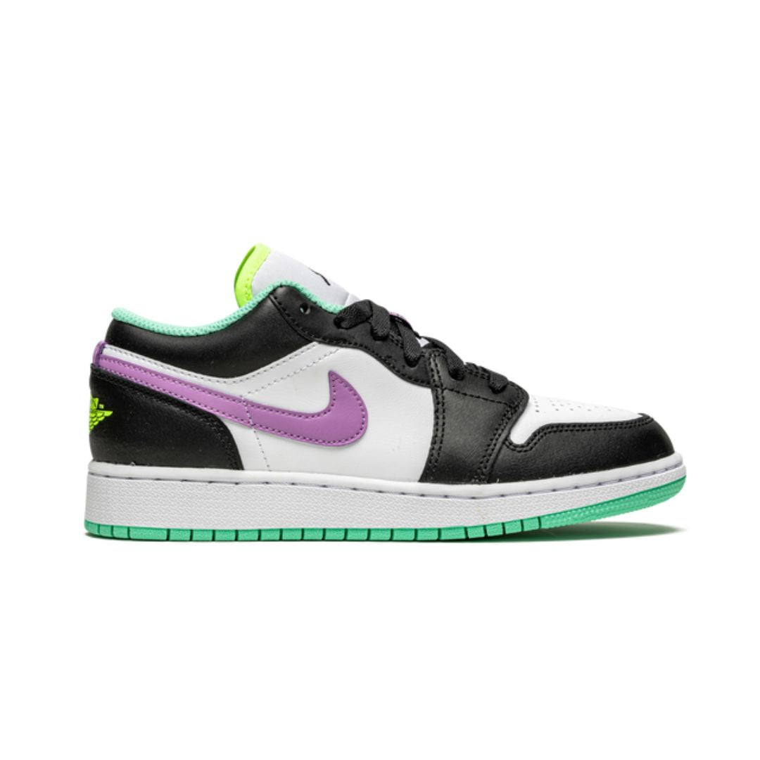 Jordan 1 Low Green Glow Violet Shock Jordan 1 Low Green Glow Violet Shock Keesef
