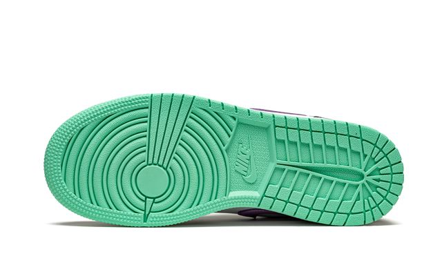 Jordan 1 Low Green Glow Violet Shock Jordan 1 Low Green Glow Violet Shock Keesef